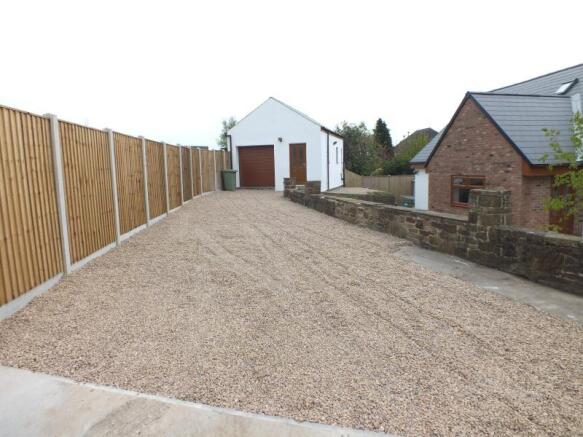 Driveway and Garage