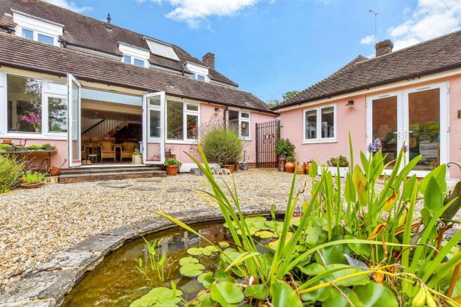 French Doors Leading To Patio
