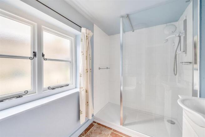 Downstairs shower room