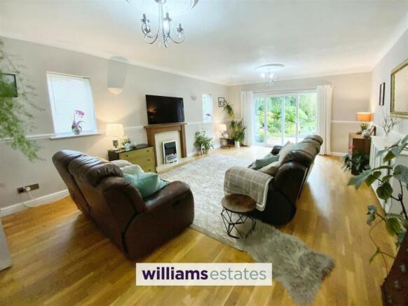 spacious lounge