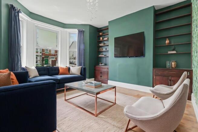 Sitting Room With CG Furniture