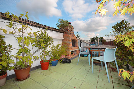 Roof terrace