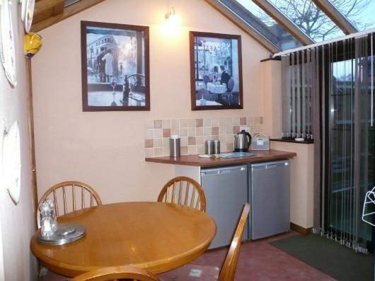 Breakfast area