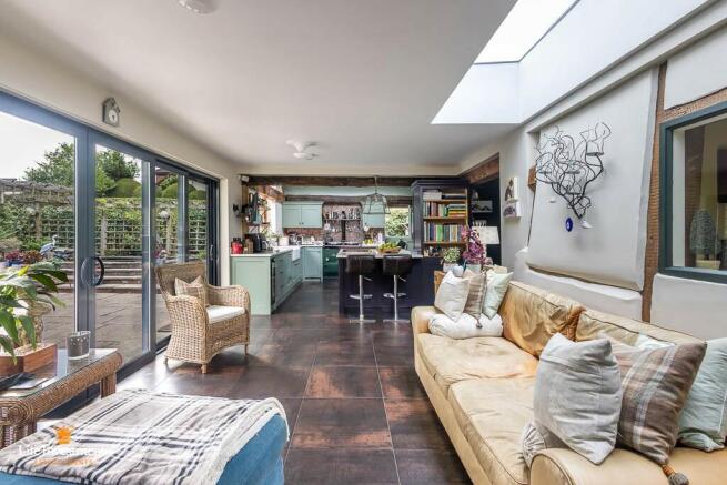 Kitchen - Living Rm