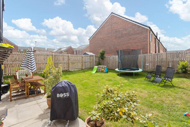 Back Garden of 3 Raith Gardens