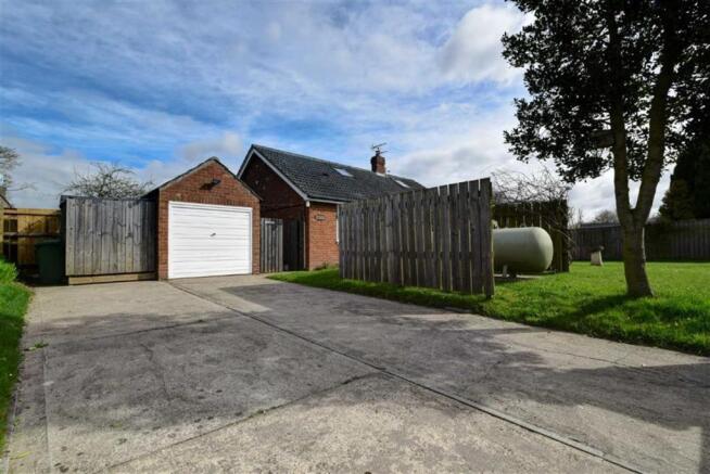 Driveway and Garage