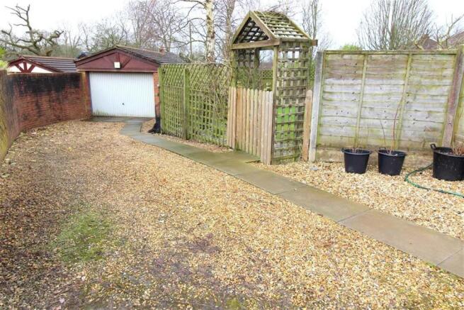 Rear Garage