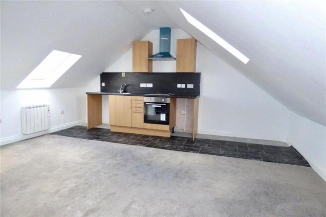 Open Plan Living and Kitchen Area