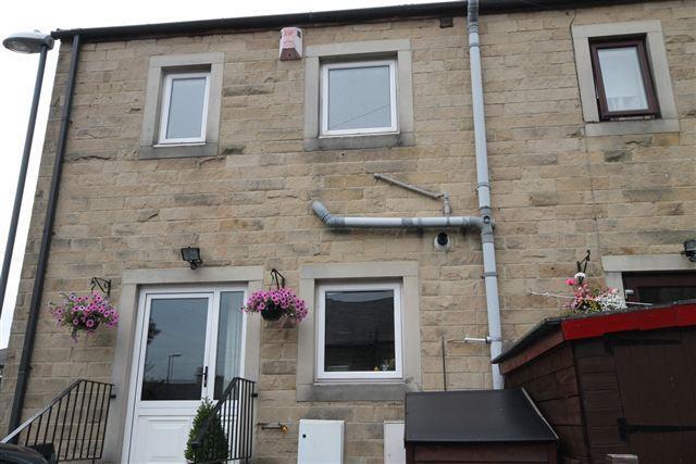 Rear of property