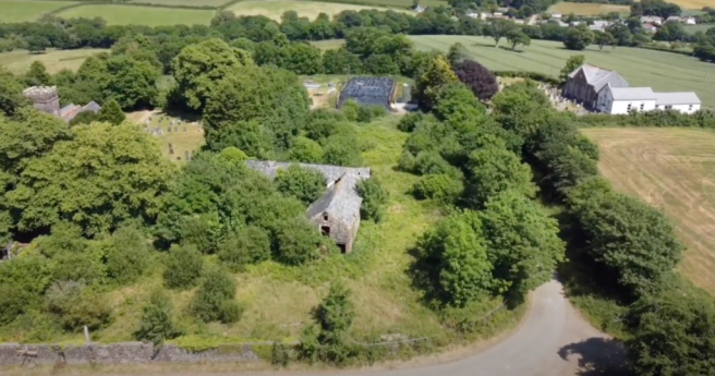 Site aerial shot