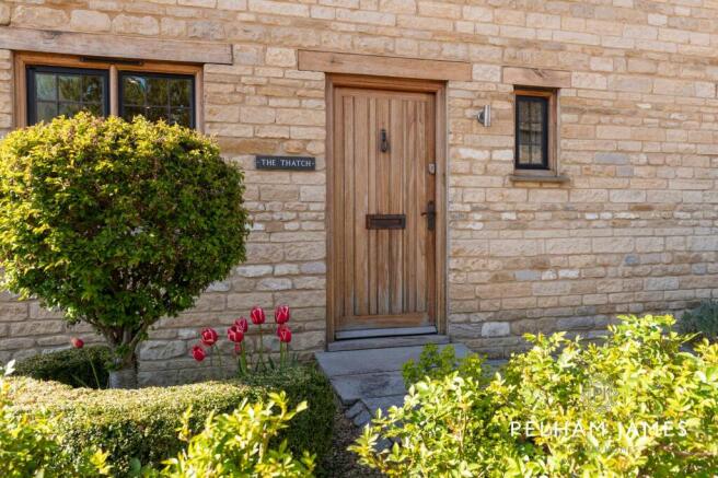 Front Entrance, The Thatch, Harringworth