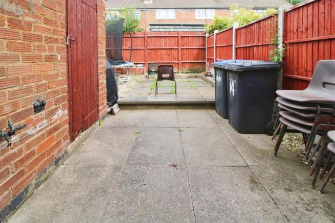 Rear of Property