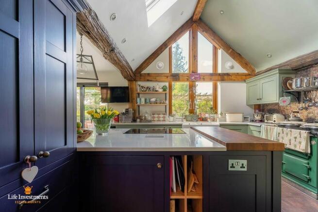 Kitchen - Living Rm