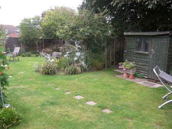 Rear garden