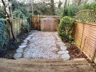 Rear garden