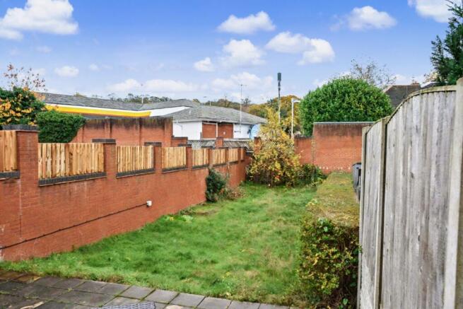 Large Rear Garden