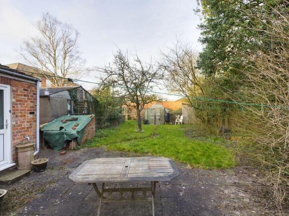 Rear garden
