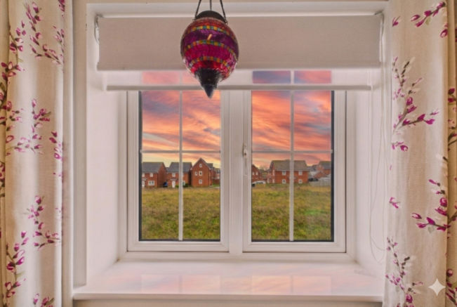 Such a feeling of space and privacy