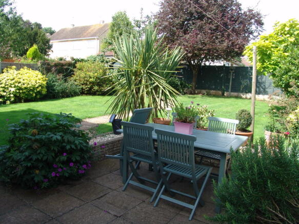 Rear garden