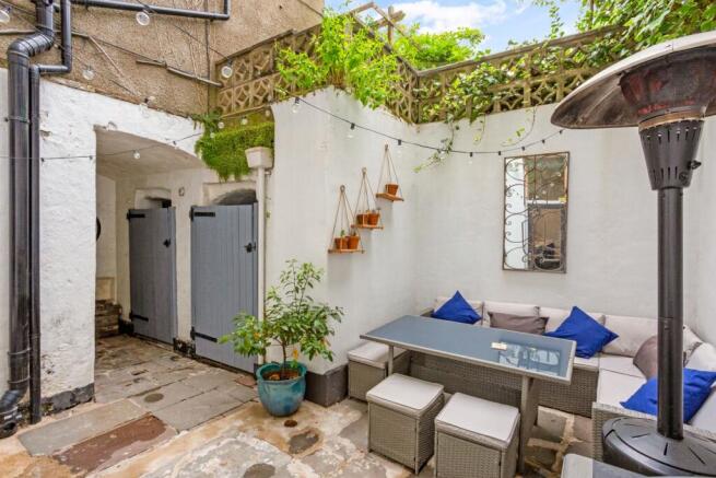 Back courtyard