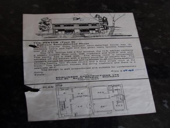 Original Brochure From 1961