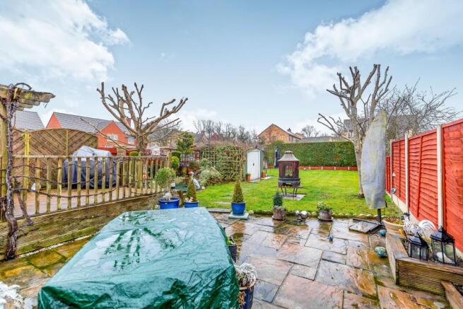 Rear garden