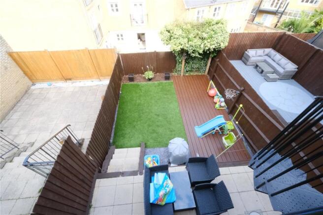 Ariel View Of Garden