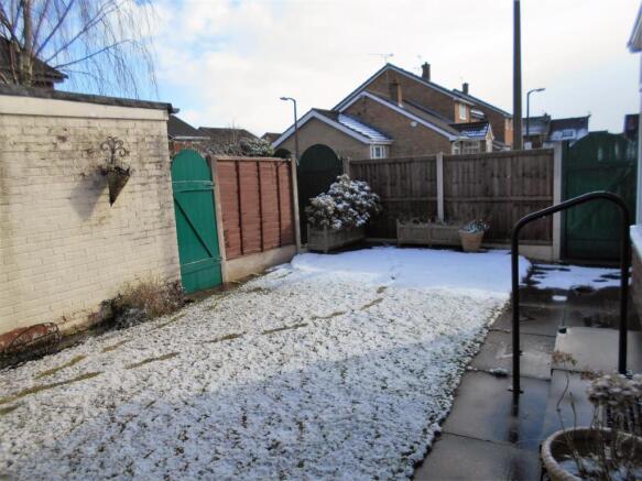 Rear garden