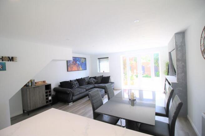 Dining area and sitting room