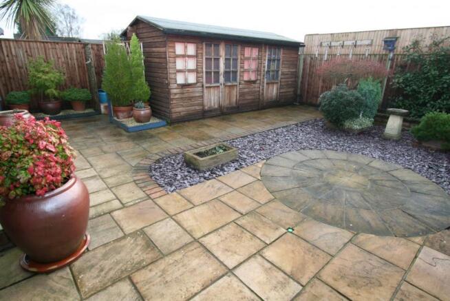 Rear garden