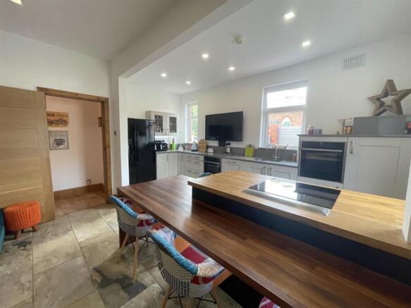 Open plan kitchen