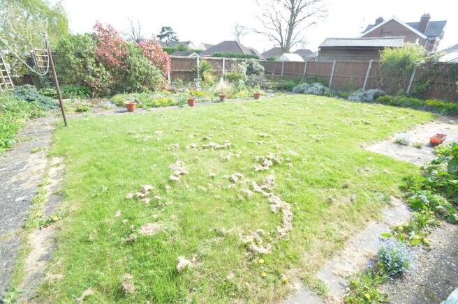 Rear garden
