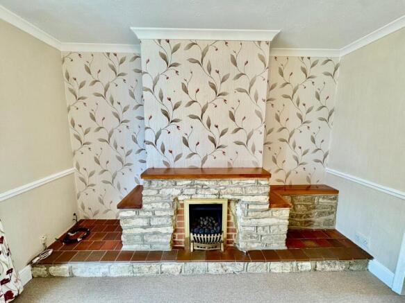 Featured Stone fire place