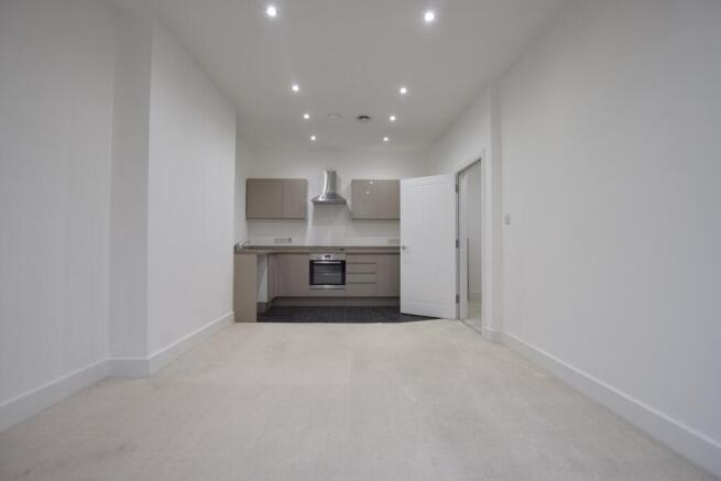 Lounge and kitchen