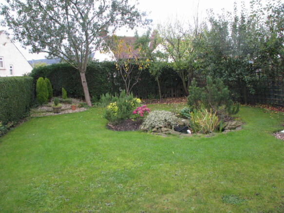 Rear garden