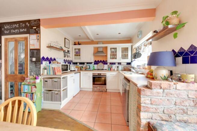 Fitted kitchen view