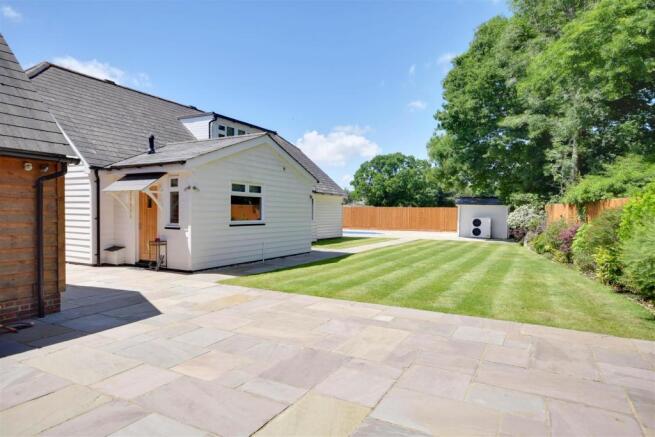 Rear garden