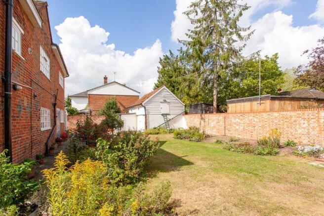Rear garden