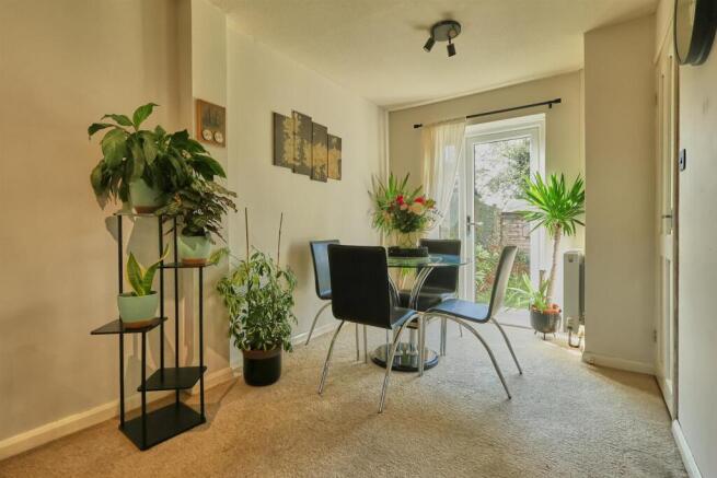 Through lounge dining room