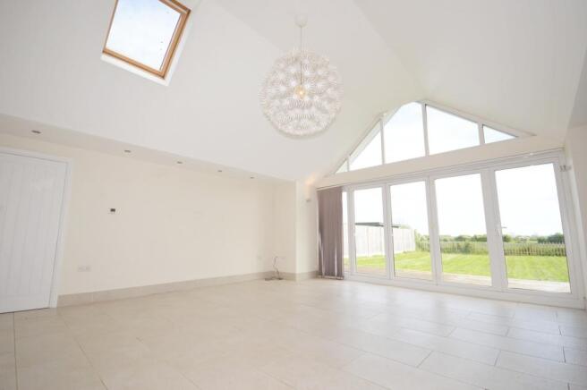 Living area of prope