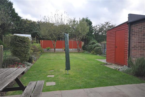 Rear garden