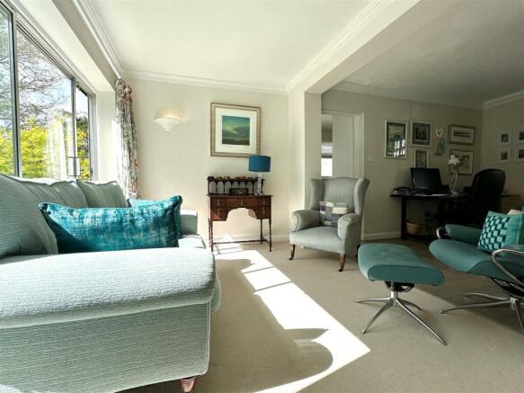 open-plan living room