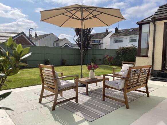Rear Patio