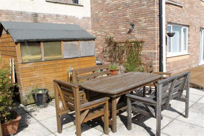 Patio area photo
