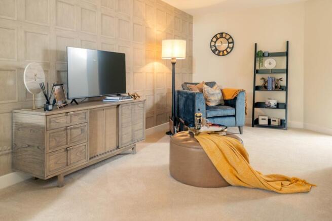 Show home living room