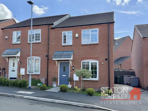 3-bed semi-detached on Linnet Drive, Rainworth, NG21, £170,000