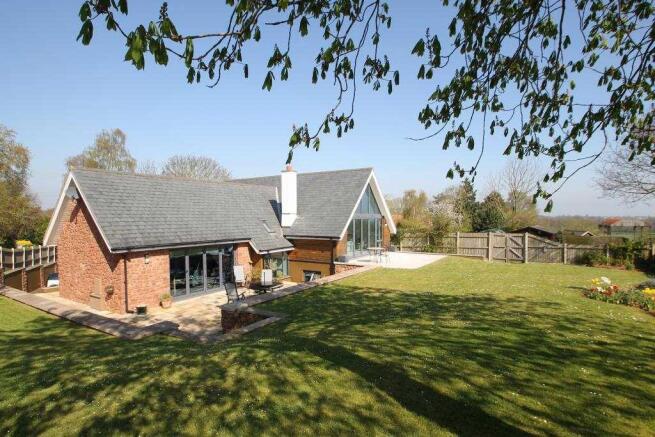 Rear garden view