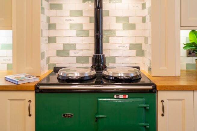 Aga cooker