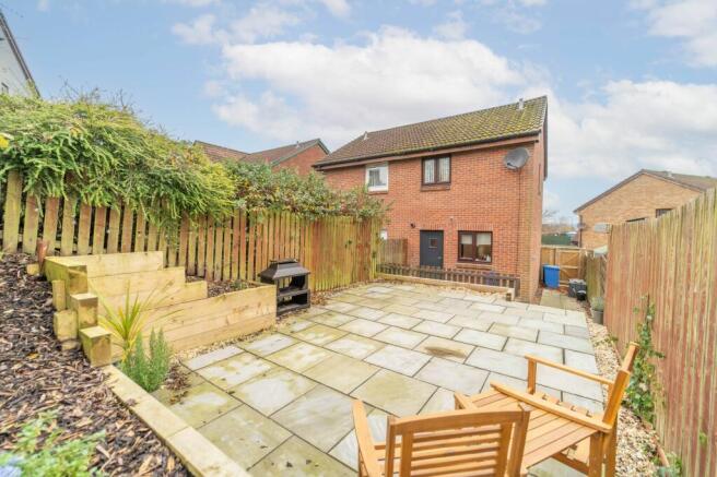 Rear of Property