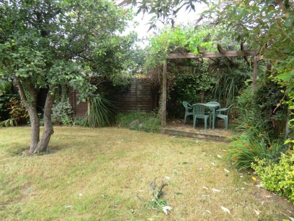 Rear garden